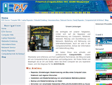 Tablet Screenshot of edv-line.de